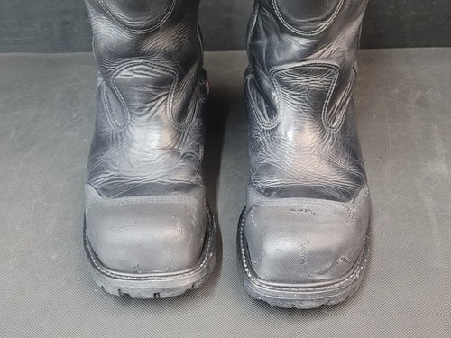 Weinbrenner wasserdichte Leder Feuerwehrstiefel Thorogood Turnout 9,5 M - Bild 3 von 18