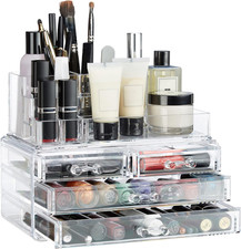 Organizer Trucchi Con 4 Cassetti, Portatrucchi Organizzatore Bagno, per Rossetti