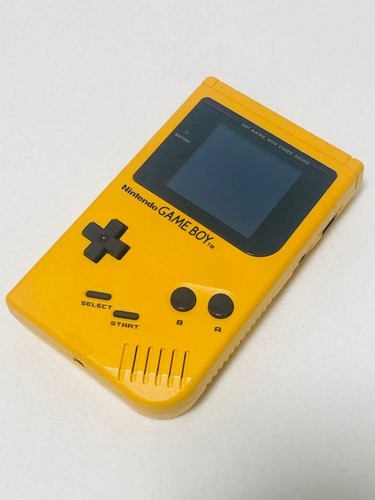 Console Nintendo Game Boy solo gialla manutenzione completa usata 1990 Giappone - Foto 4 di 16