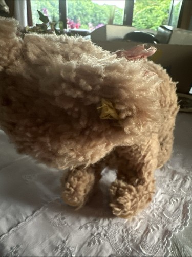 Antiker Steiff Teddy Floppy 20 cm H,18 cm,Bär, Steiffteddy Knopf im Ohr, um 1952 - Bild 3 von 12