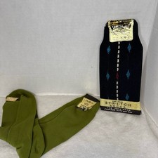 NOS NWT Vintage 60/70's Men's Nylon Dress Socks Pelham GC Murphy Size 10-13