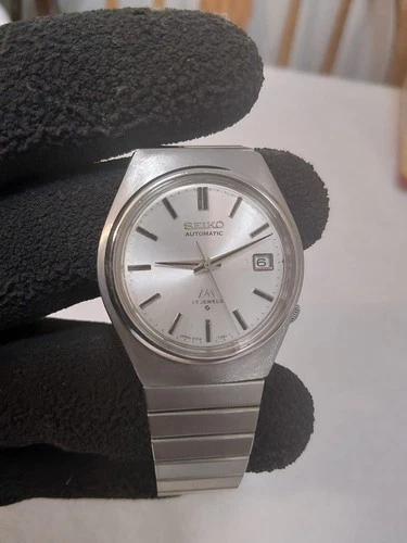 Vintage SEIKO Automatic LM With 6309 Men's Watch Japan Date Only-Dial Replaced