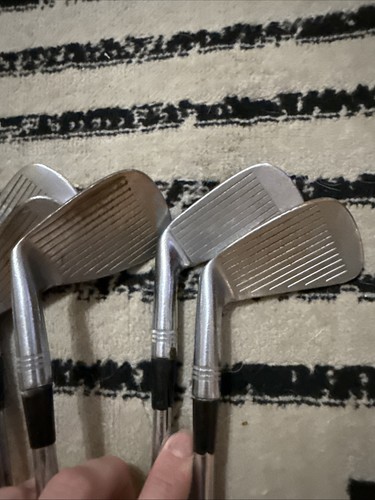 VINTAGE RARE Wilson Staff Tour BLADES FG-17, 3-8 Irons RH Steel Shaft Stiff Flex - Picture 3 of 6