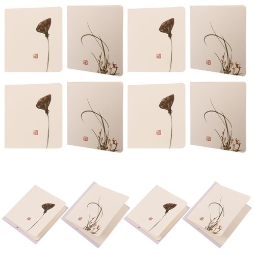 24Pcs Chinese Style Children Handmade Blessing Cards for Festival Gift Party wit - Picture 10 of 11