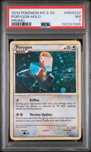 Porygon graded PSA 7 for sale on eBay