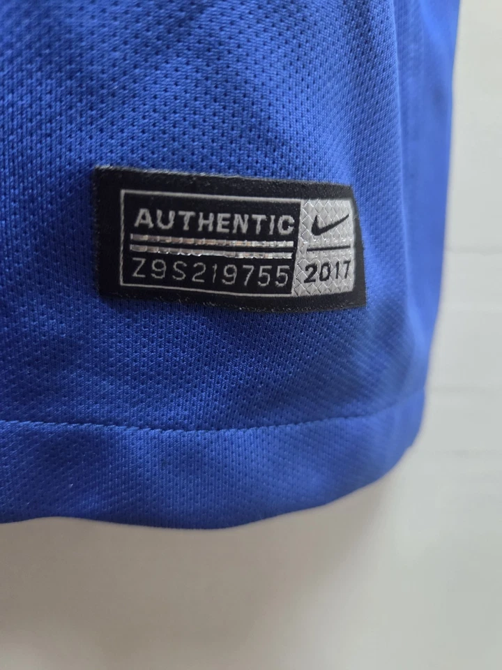 Camiseta de fútbol Chelsea 2017-18 Home Cesc Fábregas Nike Kit azul para hombre M Foto 3 de 4