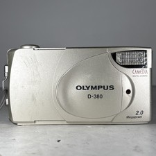 Olympus Camedia D-380 2MP Digital Camera  128 MB Memory Cards TESTED