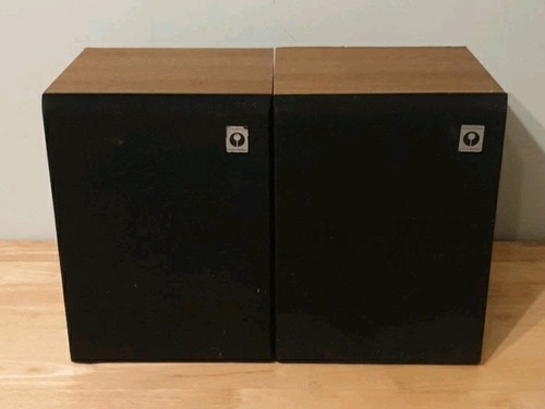 Vintage Wharfedale Laser 20 Bookshelf Speakers Tested Working - Picture 1 of 9