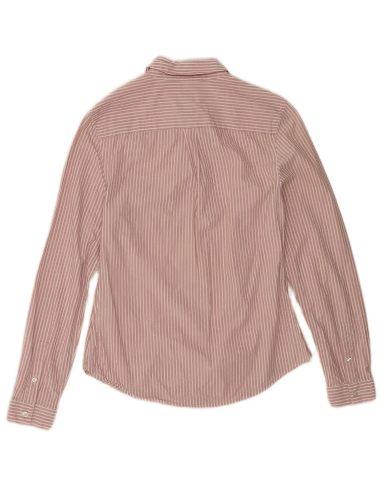 JACK WILLS Womens Classic Fit Shirt UK 6 XS Purple Striped Cotton DI37 - Image 2 of 3