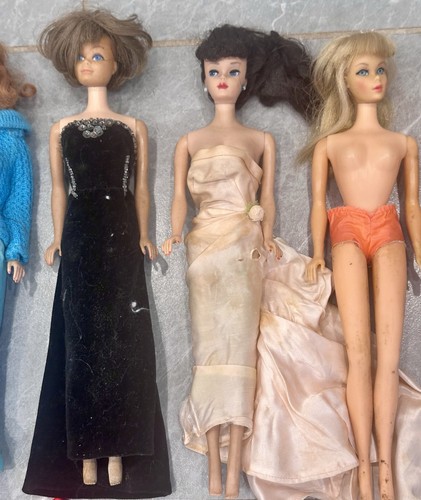 Vintage Barbie Ponytail Lot – 10 Dolls + Large Assortment of Cloths/Extras 1960s - Picture 9 of 21