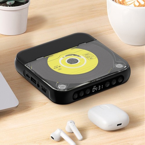 Portable Music Companion Lightweight CD Player with Dustproof Features - Afbeelding 2 van 25