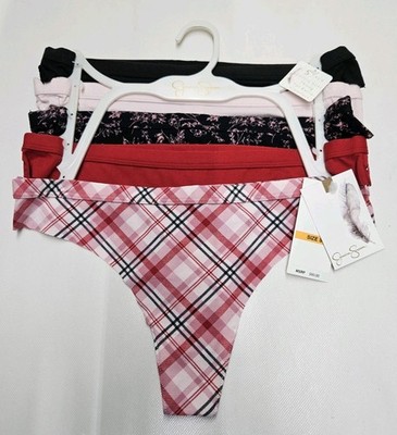 Jessica Simpson Ultra Soft Thong For Extra Comfort Small 5 Pack