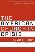The American Church In Crisis David Olson Taschenbuch Kartoniert / Broschiert