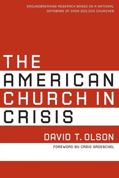 The American Church In Crisis David Olson Taschenbuch Kartoniert / Broschiert-image
