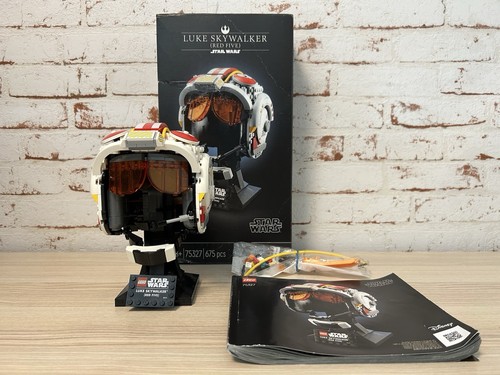 LEGO Star Wars: Helm von Luke Skywalker - 75327- 100% Vollständig Inkl. OVP & BA - Picture 2 of 22