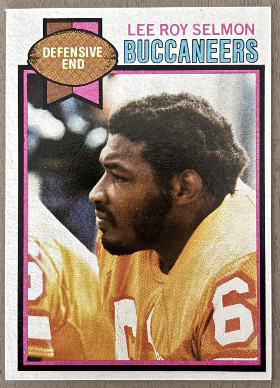 1979 Topps #123 Lee Roy Selmon Tampa Bay Buccaneers