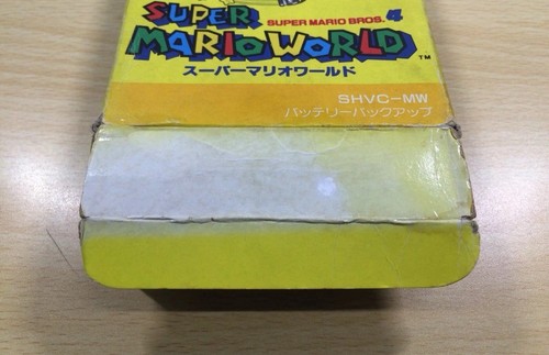Super Mario World Super Famicom SFC Japan import Boxed (no Manual) US Seller - Picture 9 of 12