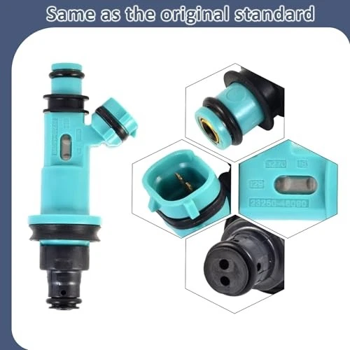 Fuel Injectors 23250-46090 Replacement for Lexus IS300 GS300 SC300 1998-2005 Foto 4 de 4