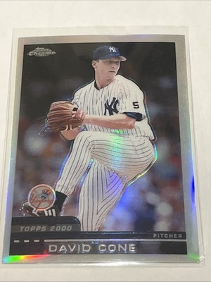 2000 Topps Chrome Refractor David Cone #138