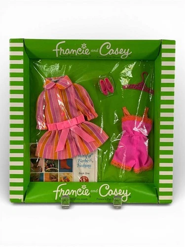 Rare HTF Vintage Barbie Francie and Casey #1225 Snazz NRFB New NIB