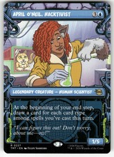 April O'Neil, Hacktivist (Showcase) 0227 Teenage Mutant Ninja Turtles MTG NM