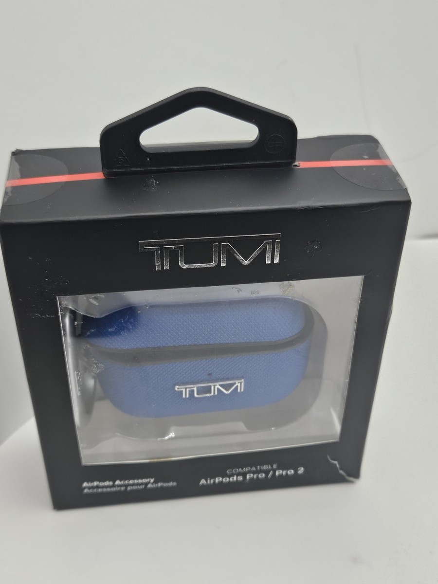 Tumi AirPod Airpods Pro 2 Hard Case - Ballistic Nylon - Blue for