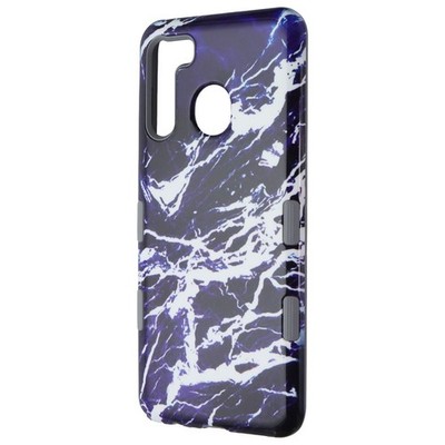 MyBat Premium Anti-Drop Case for Samsung Galaxy A21 - Midnight Marble