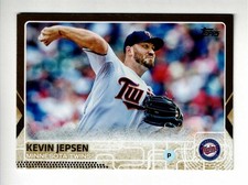 2015 Topps Update Series #US223 KEVIN JEPSEN Minnesota Twins /2015 GOLD Parallel