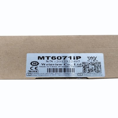 MT6071IP New Sealed Weintek 7'' TFT LCD Display HMI MT6071IP