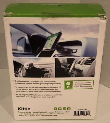 CAR CD SLOT MOUNT iOttie ITAP MAGNETIC NIB Car Mount Universal Holder - Picture 5 of 5