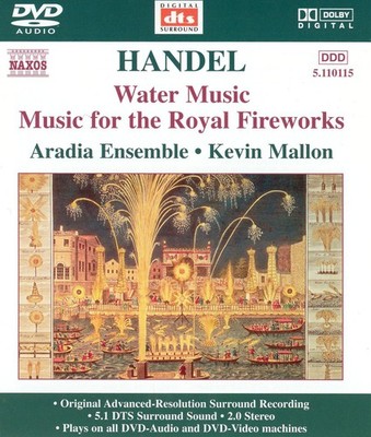 KEVIN MALLON / ARADIA ENSEMBLE HANDEL: WATER MUSIC; MUSIC FOR THE ROYAL FIREWORK