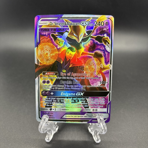 Pokemon Basic Dr. Strange & Alakazam HP240 *Custom Card READ DATILS* P0519
