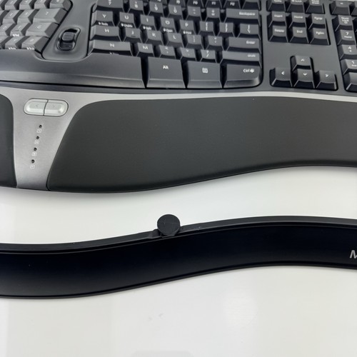 Microsoft Natural Ergonomic Keyboard z Riser 4000 v1.0 KU-0462 USB Przewodowy DZIAŁA - Zdjęcie 3 z 10