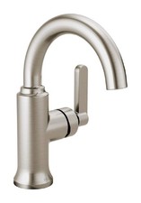 Delta 15769LF-SP Alux Single Handle Lavatory Faucet 4" Spotshield Brushed Nickel