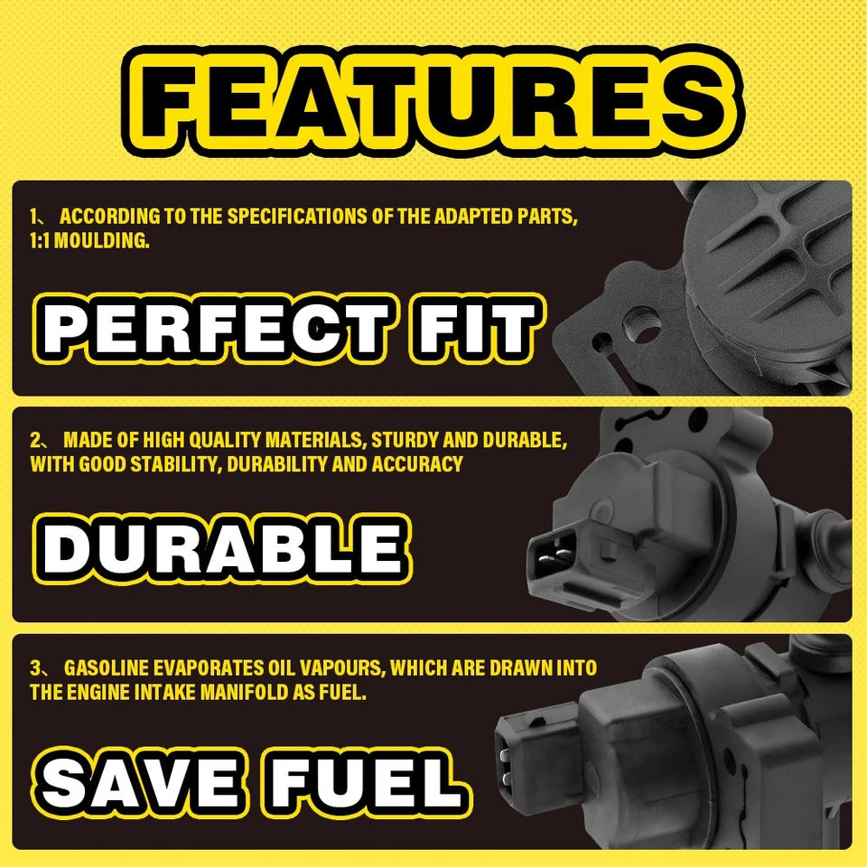 Solenoide de purga de bote de vapor 0004708893 para Mercedes Benz S430 S500 Foto 4 de 4