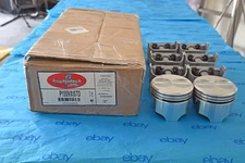 ENGINETECH P1559 (STD) FLAT TOP PISTONS fits: 1980-1989 CHEVY SBC 305 5.0L V8