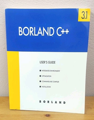 Borland C++ 3.1 Programmer’s Guide Library Reference Resource Workshop Book Set - Picture 6 of 7
