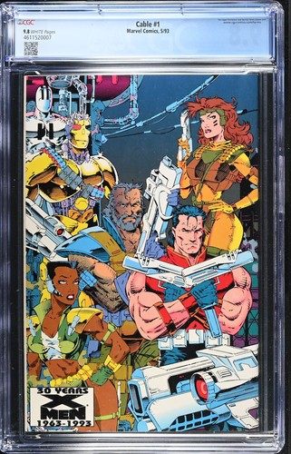 Cable #1 (5/93) Graded CGC 9.8 - Picture 2 of 2