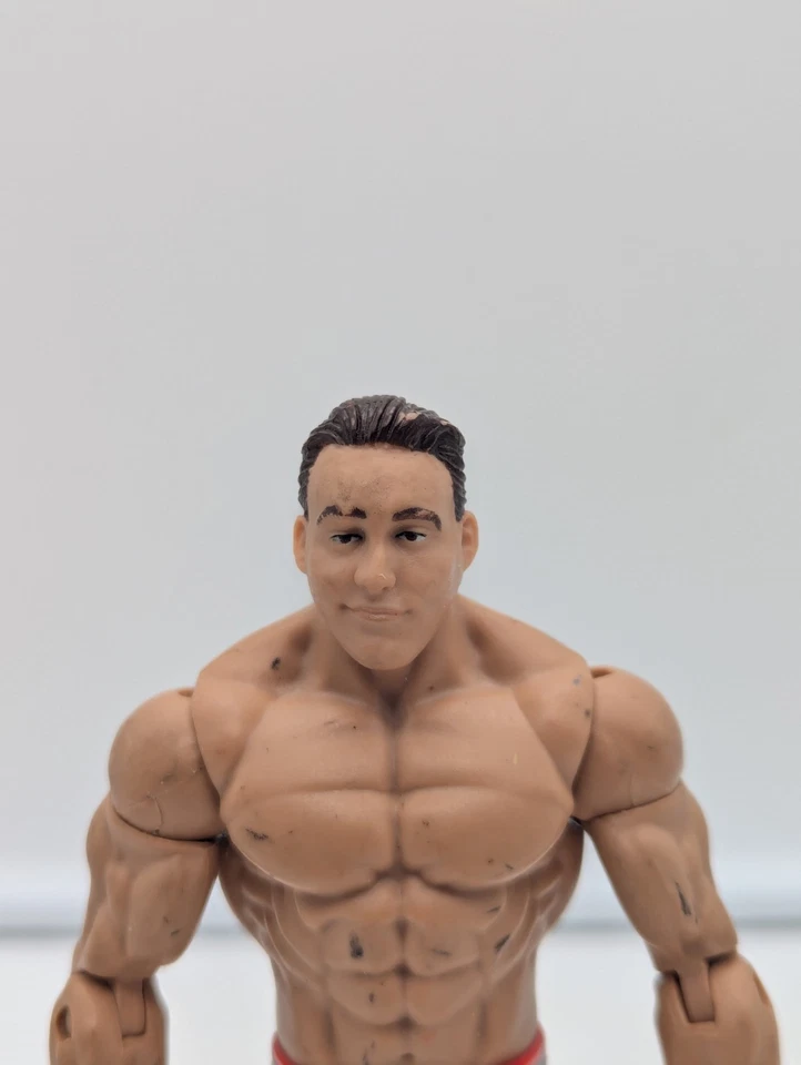 Figura de acción de lucha libre WWE Chris Masters Mattel Basic Series 8 Red Scuffs Tna Foto 2 de 4