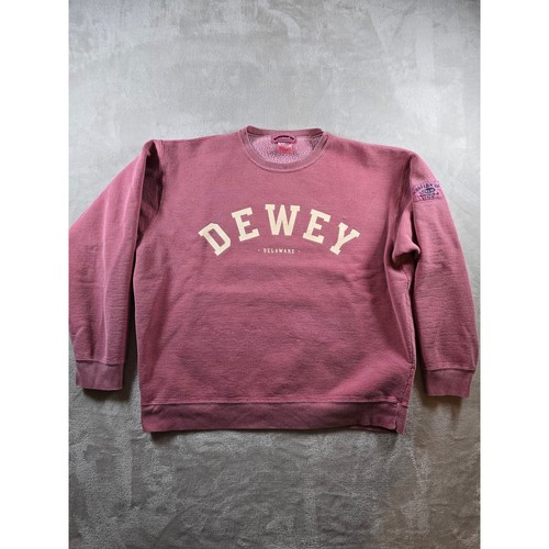Vintage Sweatshirt L Fit S Breezin Up Dewey Beach Delaware Heavy Made USA *Lesen - Bild 1 von 11