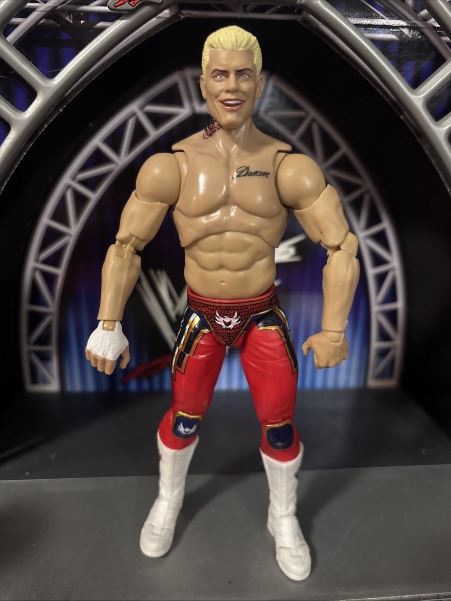 AEW Supreme Wrestling Figure Cody Rhodes WWE Mattel Elite | eBay