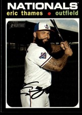 2020 Topps Heritage Eric Thames #577