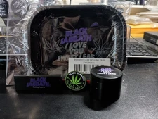 Black Sabbath Sweet Leaf Officially Licensed Rolling Papers Tray Grinder Pin