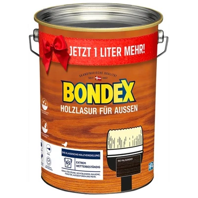 Lasure bois Bondex pour extérieur Rio Palissandre 5 l - Photo 1/2