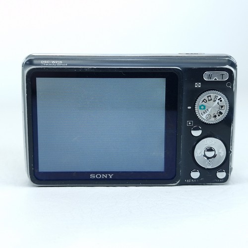 Sony Digital Cybershot DSC-W215 | Pantalla defectuosa | Repuestos o reparaciones - Imagen 5 de 15