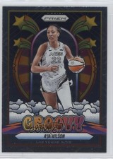 2025 Panini Prizm WNBA Groovy A'ja Wilson #1 0xh3