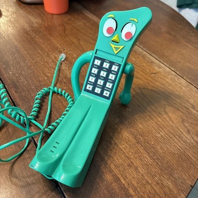 Vintage Gumby Home Phone 1985 Prema Toy Lewco 80 s Works