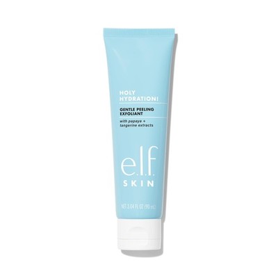 e.l.f. SKIN Gentle Peeling Exfoliant, Cleanser, 3.04 Fl Oz (Pack of 1), White 