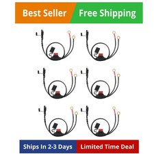 Bates- SAE Battery Connector, SAE to O Ring Terminal Harness, 2 Pin Battery C...
