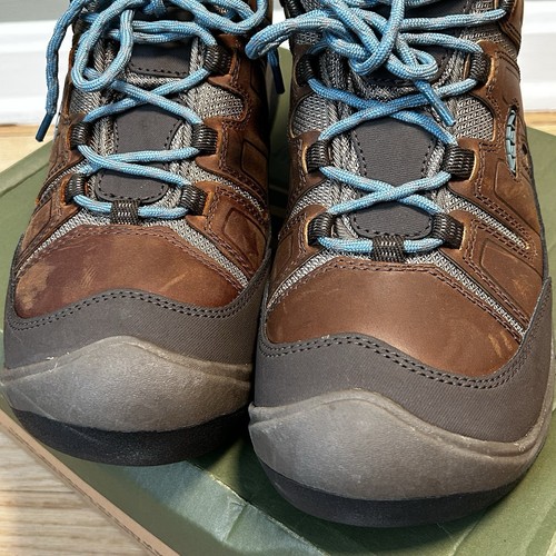 KEEN Women's, Circadia Waterproof Hiking Shoe Size 11 Brown - Picture 3 of 16